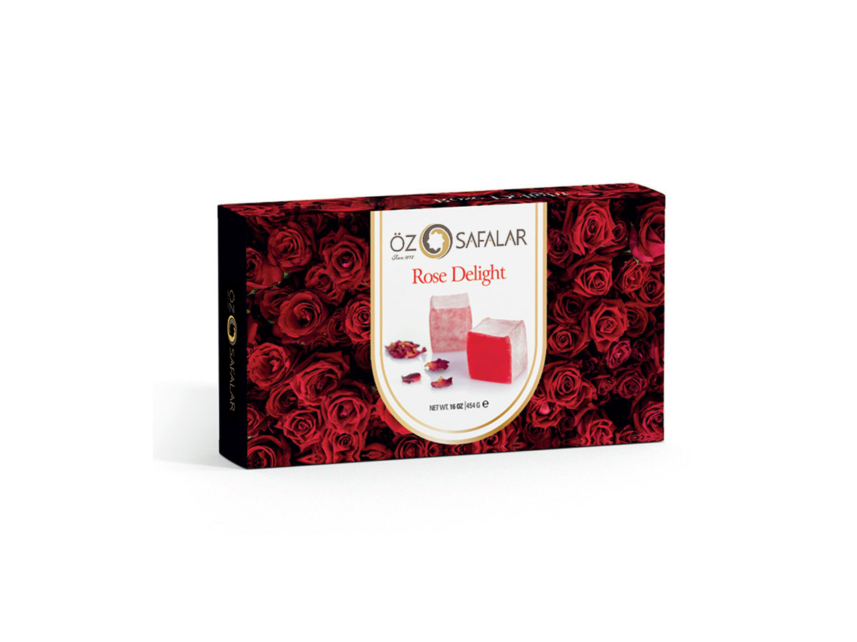 Rose Flavored Turkish Delight