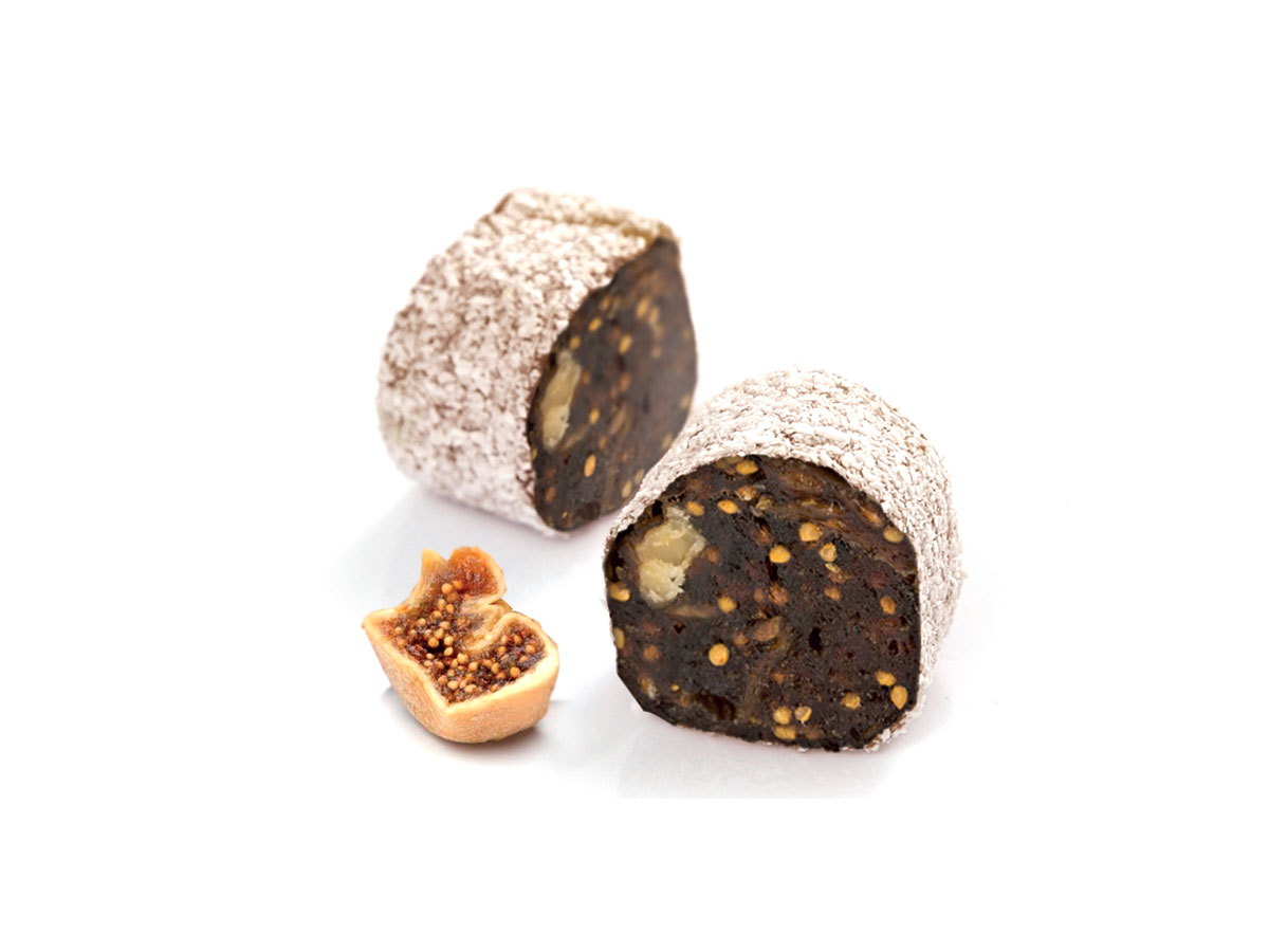 Coconut-Coated Fig & Walnut Turkish Delight